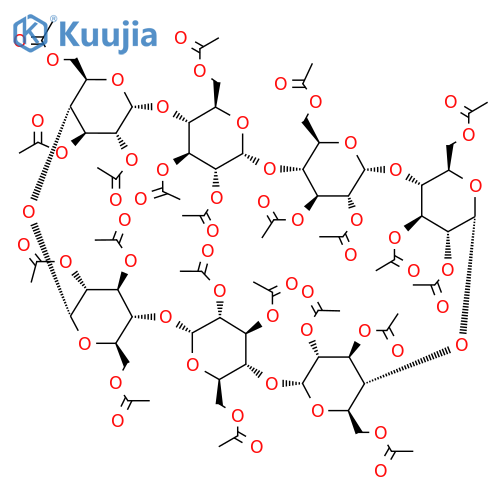 Triacetyl-b-cyclodextrin structure
