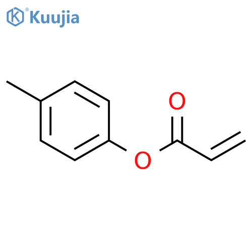 2-Propenoic acid, 4-methylphenyl ester structure