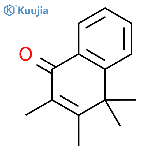 1(4H)-Naphthalenone, 2,3,4,4-tetramethyl- structure