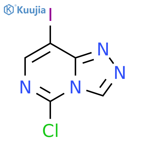 5-Chloro-8-iodo-[1,2,4]triazolo[4,3-c]pyrimidine structure