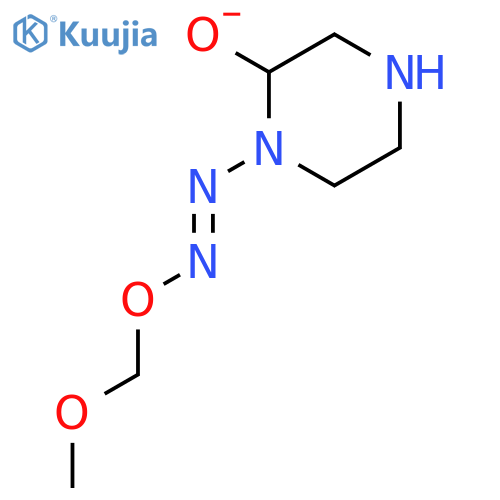 Hydroxylamine,O-(methoxymethyl)-N-(oxido-1-piperazinylimino)- structure