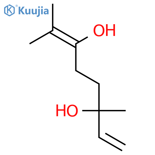 1,6-Octadiene-3,6-diol, 3,7-dimethyl- structure