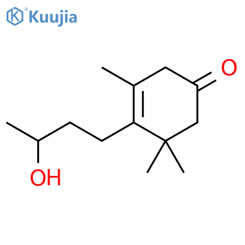 3-Cyclohexen-1-one, 4-(3-hydroxybutyl)-3,5,5-trimethyl- structure