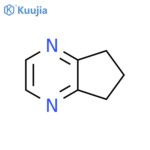5H-Cyclopentapyrazine, 6,7-dihydro- structure