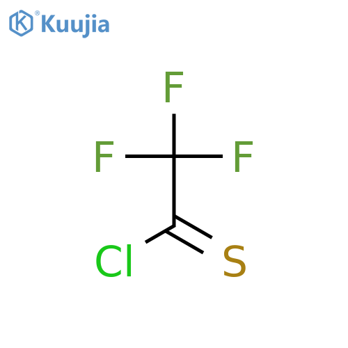 Trifluoroethanethioyl chloride structure
