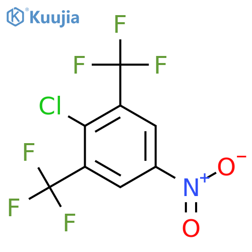 Benzene,2-chloro-5-nitro-1,3-bis(trifluoromethyl)- structure