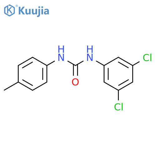 1-(3,5-Dichlorophenyl)-3-[4-(trifluoromethyl)phenyl]urea structure