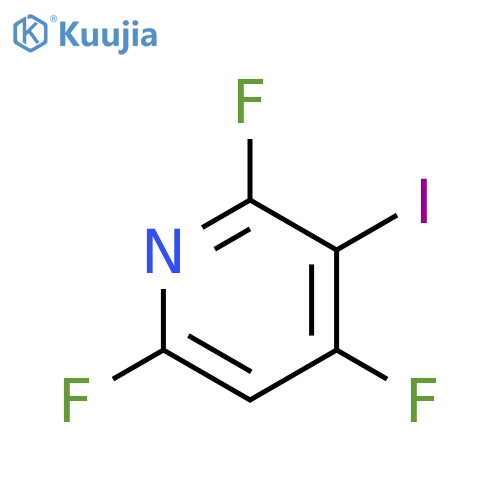 2,4,6-Trifluoro-3-iodopyridine structure