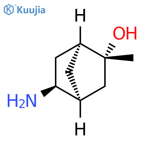 Bicyclo[2.2.1]heptan-2-ol, 5-amino-2-methyl-, (1S,2R,4S,5S)- structure