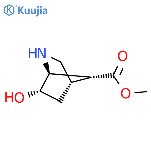 rac-methyl (1R,4R,6R,7S)-6-hydroxy-2-azabicyclo[2.2.1]heptane-7-carboxylate structure