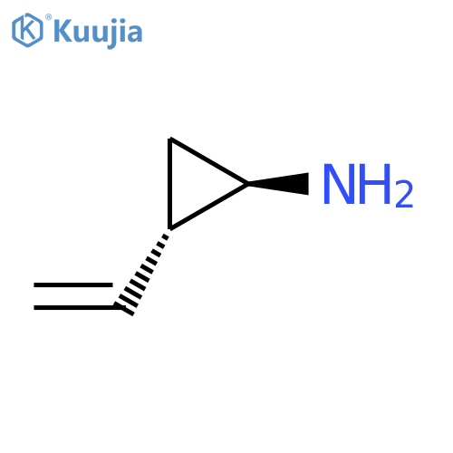 rac-(1R,2S)-2-ethenylcyclopropan-1-amine structure