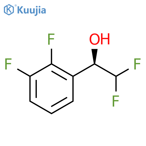 (1R)-1-(2,3-Difluorophenyl)-2,2-difluoroethanol structure
