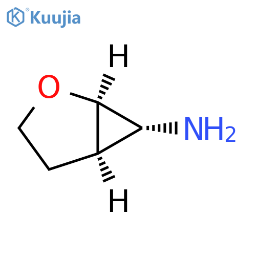 2-Oxabicyclo[3.1.0]hexan-6-amine, (1R,5R,6R)- structure