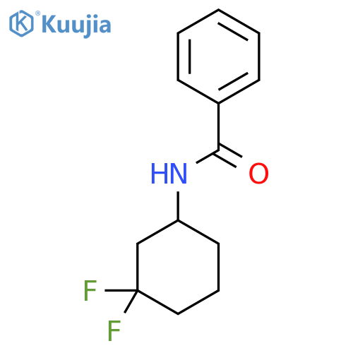 N-(3,3-difluorocyclohexyl)benzamide structure