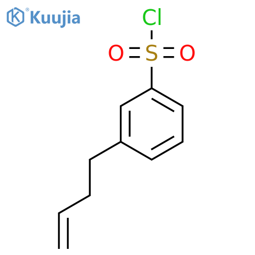 3-But-3-enylbenzenesulfonyl chloride structure