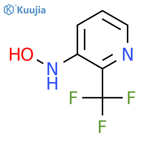 N-[2-(Trifluoromethyl)pyridin-3-yl]hydroxylamine structure