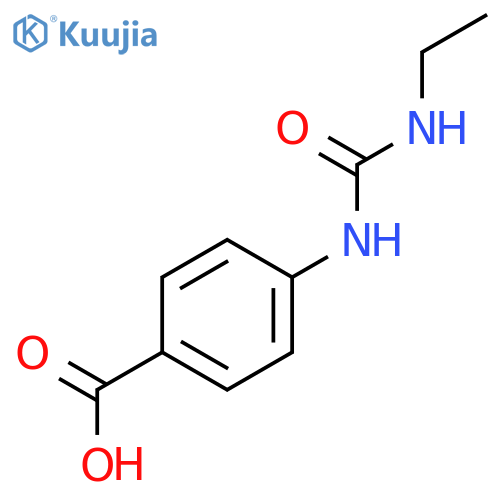 4-(3-Ethylureido)benzoic acid structure