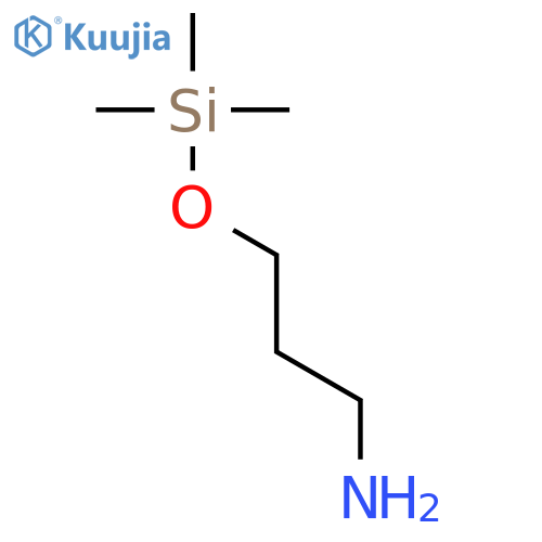(3-aminopropoxy)trimethylsilane structure