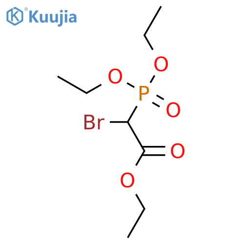 Ethyl 2-bromo-2-(diethoxyphosphoryl)acetate structure
