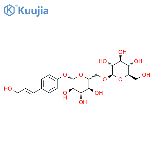 4-[(1E)-3-Hydroxy-1-propen-1-yl]phenyl 6-O-β-D-glucopyranosyl-β-D-glucopyranoside structure