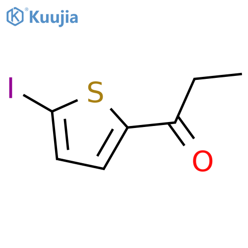 1-(5-IODO-THIOPHEN-2-YL)-PROPAN-1-ONE structure