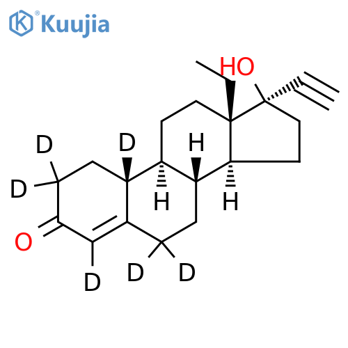 Levonorgestrel-d6 structure
