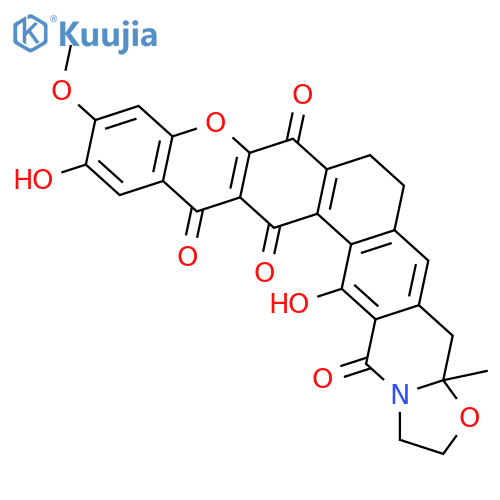 Cervinomycin A1; 8,15-Quinone, 6,7-dihydro, 12-O-de-Me structure