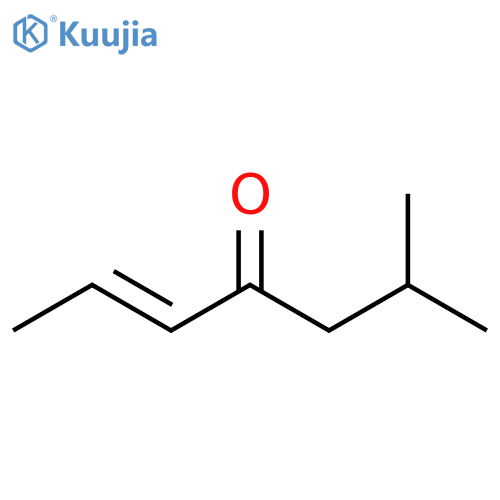 2-Hepten-4-one, 6-methyl-, (2E)- structure