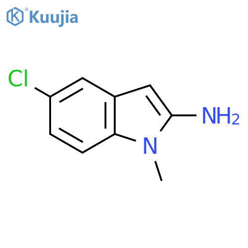 5-chloro-1-methyl-1H-indol-2-amine structure