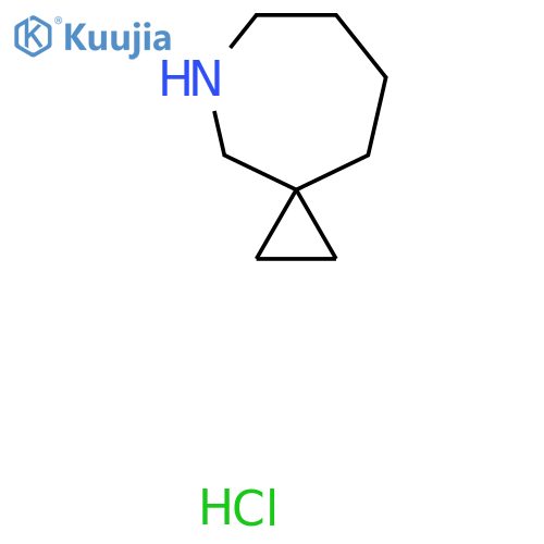 5-azaspiro2.6nonane hydrochloride structure