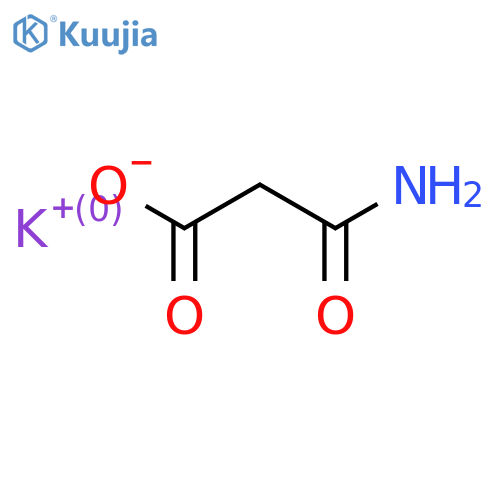 Potassium 2-carbamoylacetate structure