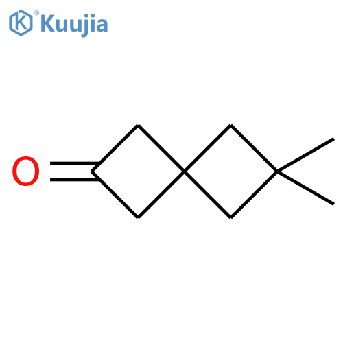 Spiro[3.3]heptan-2-one, 6,6-dimethyl- structure