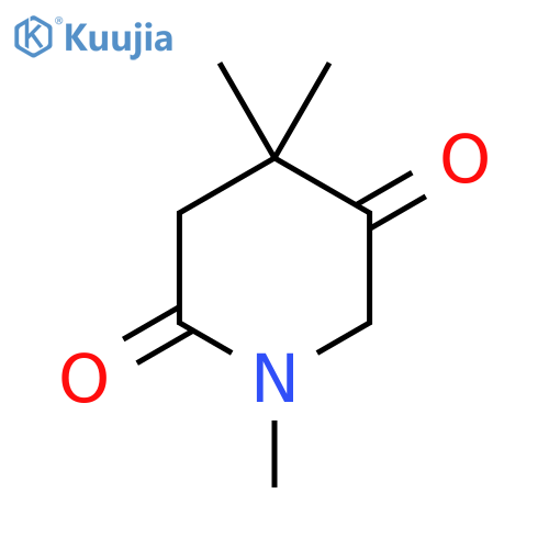 1,4,4-Trimethylpiperidine-2,5-dione structure