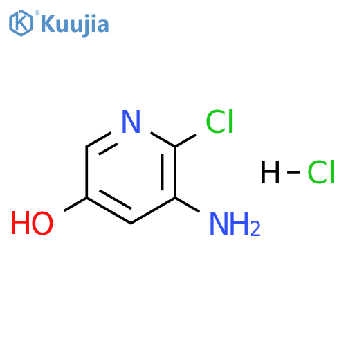 3-Pyridinol, 5-amino-6-chloro-, hydrochloride (1:1) structure