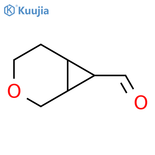 3-Oxabicyclo[4.1.0]heptane-7-carbaldehyde structure