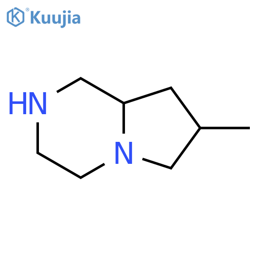 Pyrrolo[1,2-a]pyrazine, octahydro-7-methyl- structure