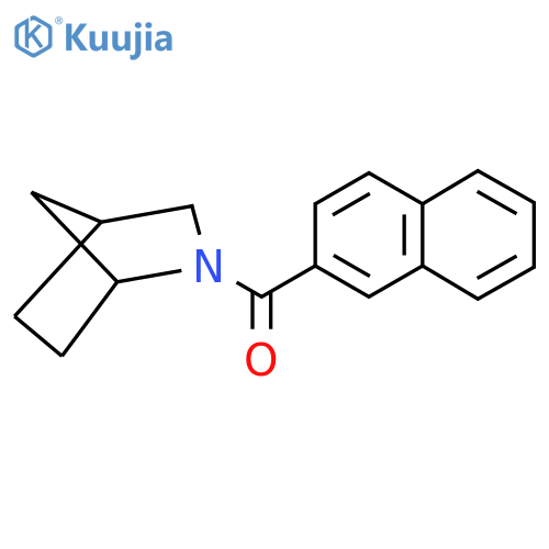 2-(Naphthalene-2-carbonyl)-2-azabicyclo[2.2.1]heptane structure