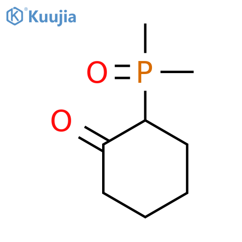 2-Dimethylphosphorylcyclohexan-1-one structure