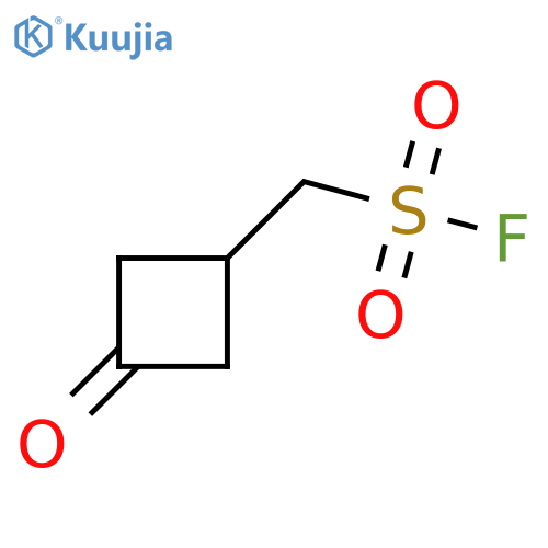 (3-Oxocyclobutyl)methanesulfonyl fluoride structure