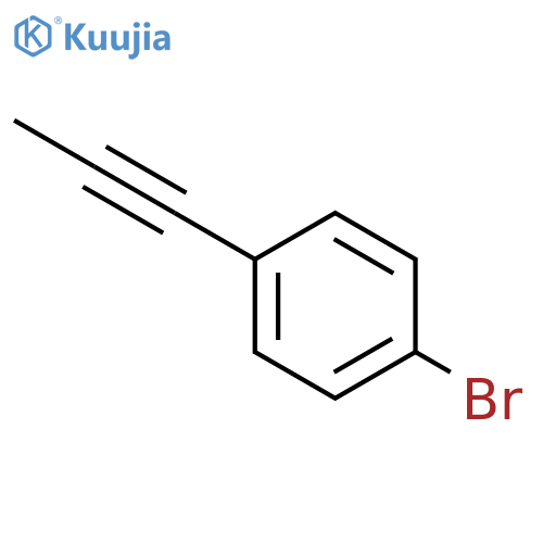 1-Bromo-4-(1-propynyl)benzene structure