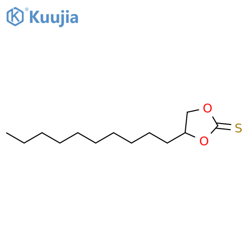 1,3-Dioxolane-2-thione, 4-decyl- structure