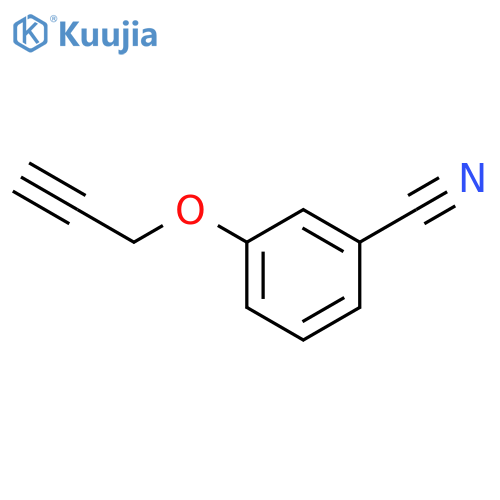 3-(Prop-2-yn-1-yloxy)benzonitrile structure