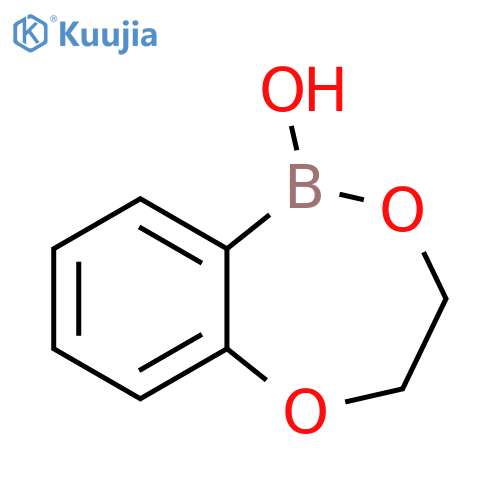 3,4-Dihydro-2,5,1-benzodioxaborepin-1-ol structure