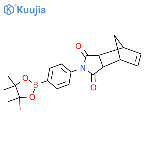 2-(4-(4,4,5,5-Tetramethyl-1,3,2-dioxaborolan-2-yl)phenyl)-3a,4,7,7a-tetrahydro-1H-4,7-methanoisoindole-1,3(2H)-dione structure