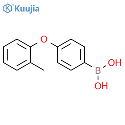 4-(2-Methylphenoxy)phenylboronic acid structure