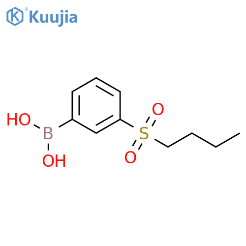 3-(Butane-1-sulfonyl)phenylboronic acid structure