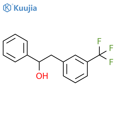 Benzeneethanol, a-phenyl-3-(trifluoromethyl)- structure