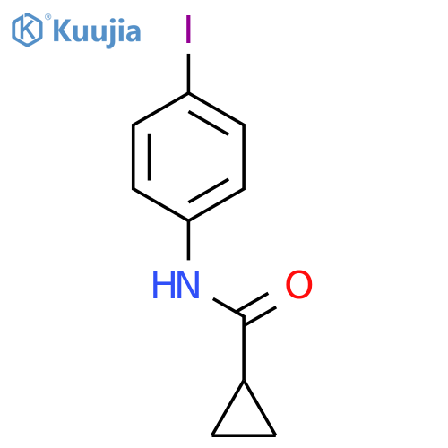 N-(4-Iodophenyl)cyclopropanecarboxamide structure