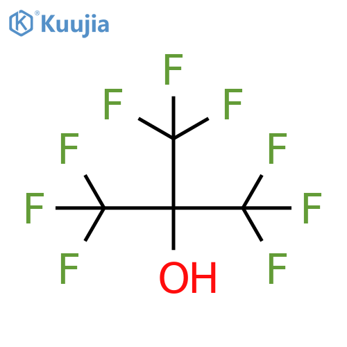Nonafluoro-tert-butyl Alcohol structure