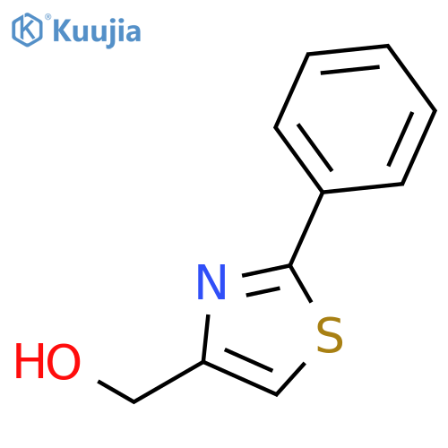 (2-phenylthiazol-4-yl)methanol structure